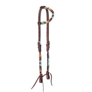 NWT  Circle Y Vibrant Infinity Beaded Single Ear Headstall New